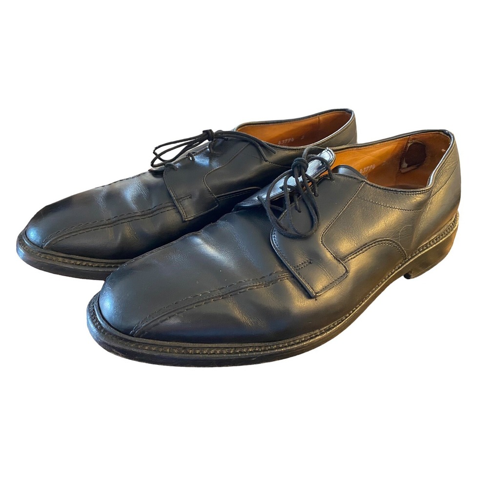 Allen Edmonds Oxford Dress Shoes Mens Size 11  Black Hillcrest 5904 Lace Up Work